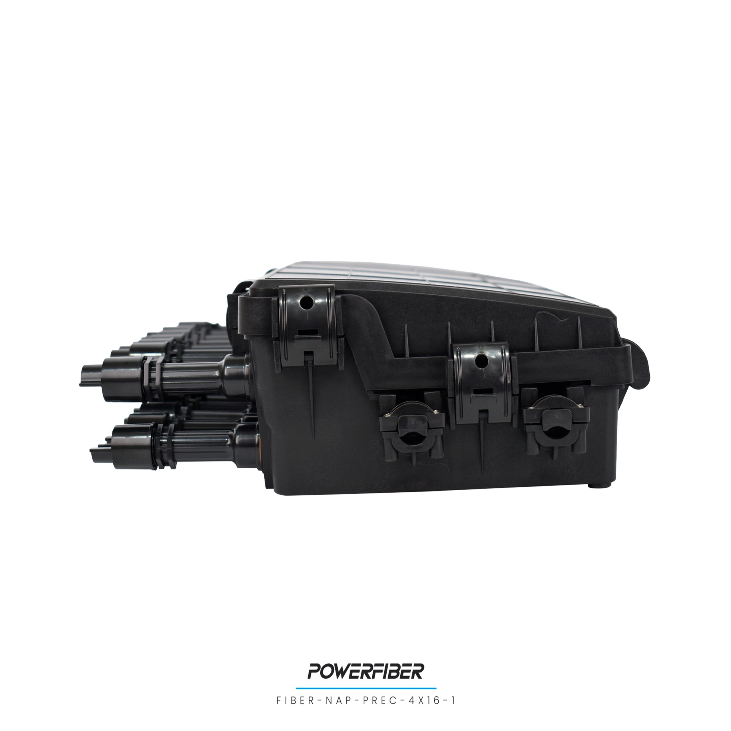 CAJA EXTERIOR FTTH PRECONECTORIZADA HORIZONTAL 4X16 CON SPLITTER 1X8 ...