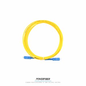 PATCHCORD SIMPLE MONOMODO 3 METROS SC/PC-SC/PC